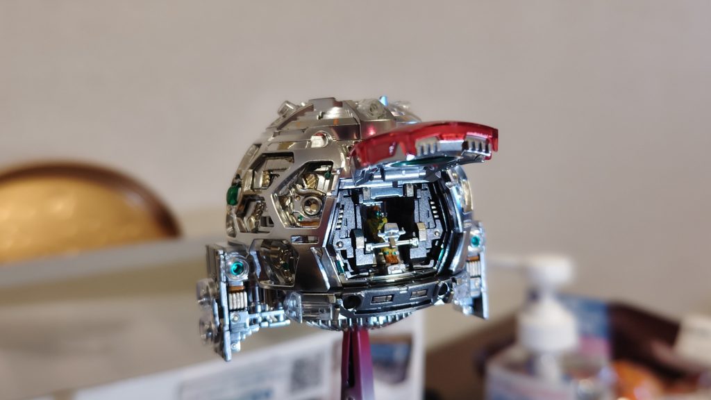 フレーム重塗装 MG 1/100 ガンダムベース限定 ボール Ver.Ka[メカニカルクリア]–9枚目/制作者：かつらく