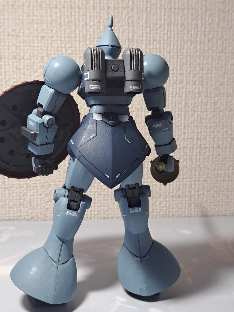 バックショット 合わせ目中途半端