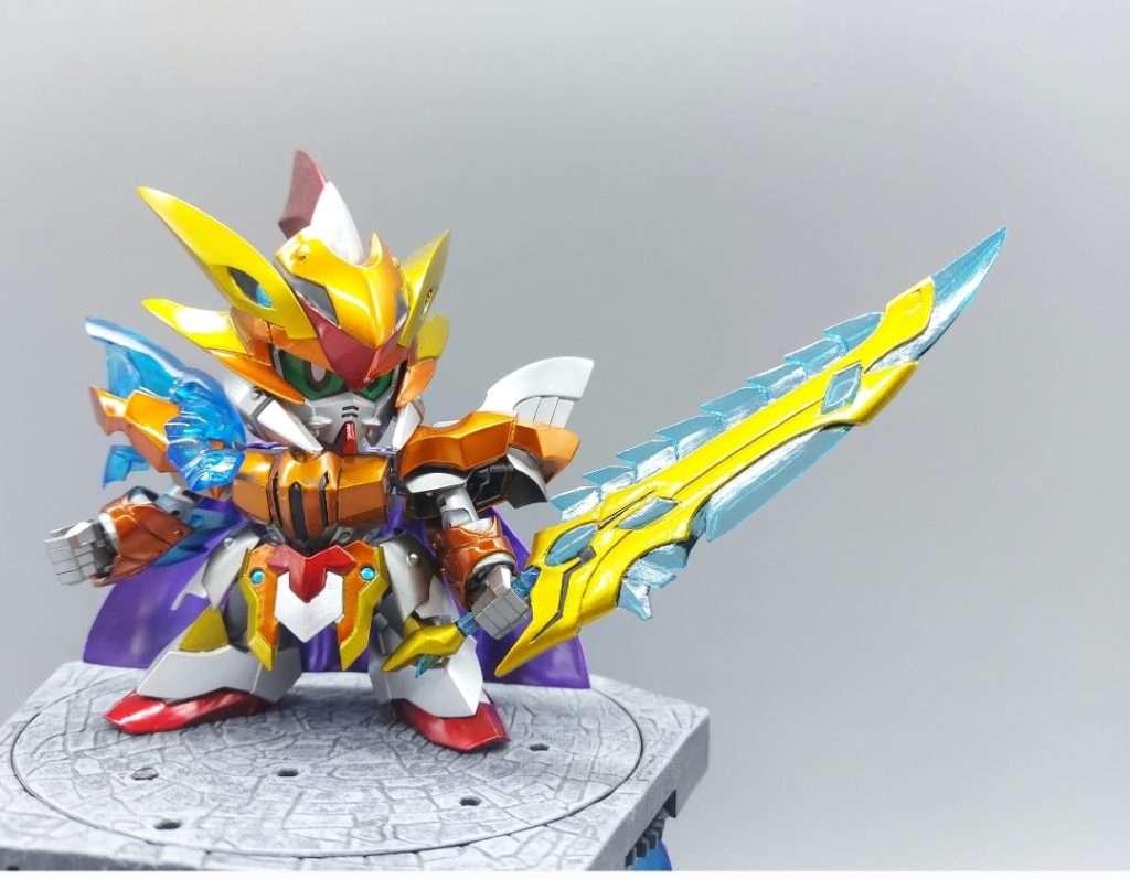 龍騎士ハルートの力 魔竜剣士 ゼロガンダム–2枚目/制作者：昨日の 🎈W