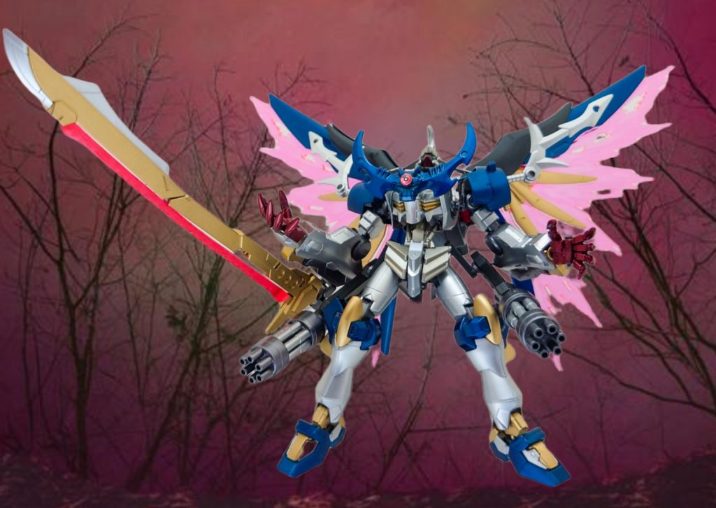 咆哮するガンダムパイモン!