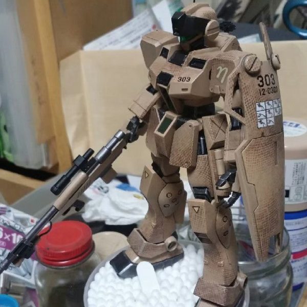 HGジムスナイパーⅡ　中東迷彩