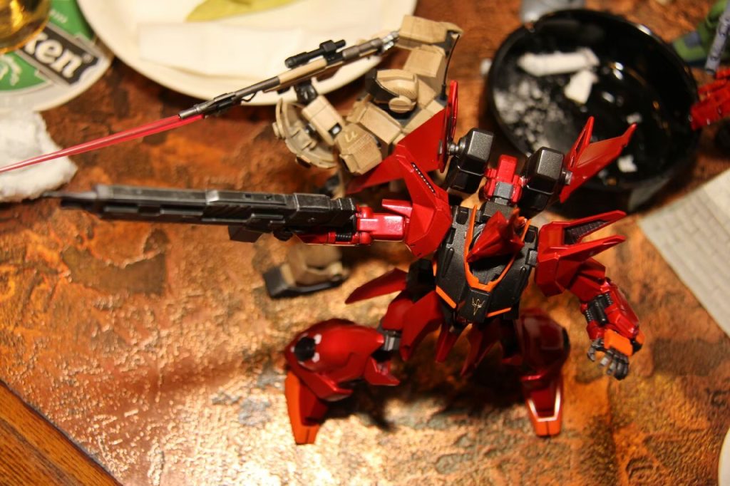 過去作、ジムスナイパーⅡと共闘してみました☆写真があまり無いのであれですが…(^-^;いいね！、コメント、頂けると嬉しく思います☆