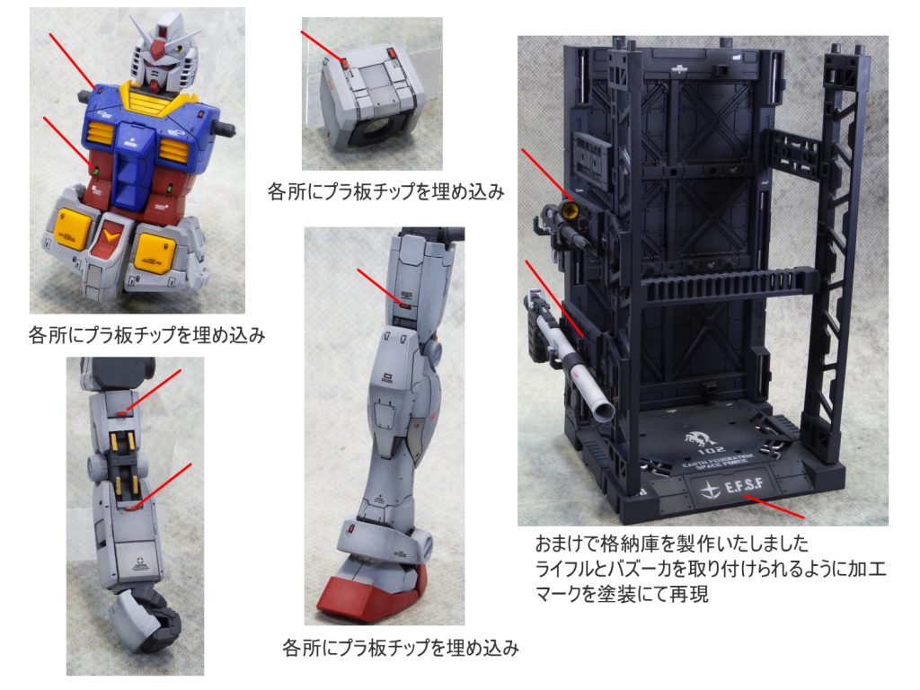 RG ガンダム–2枚目/制作者：gunplacraft