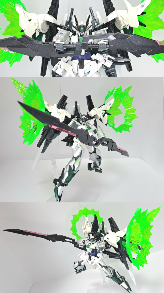 更にデスティニーからデスティニーインパルスを連想したリクは、バスターソード2本に連結機能を施すことにした。