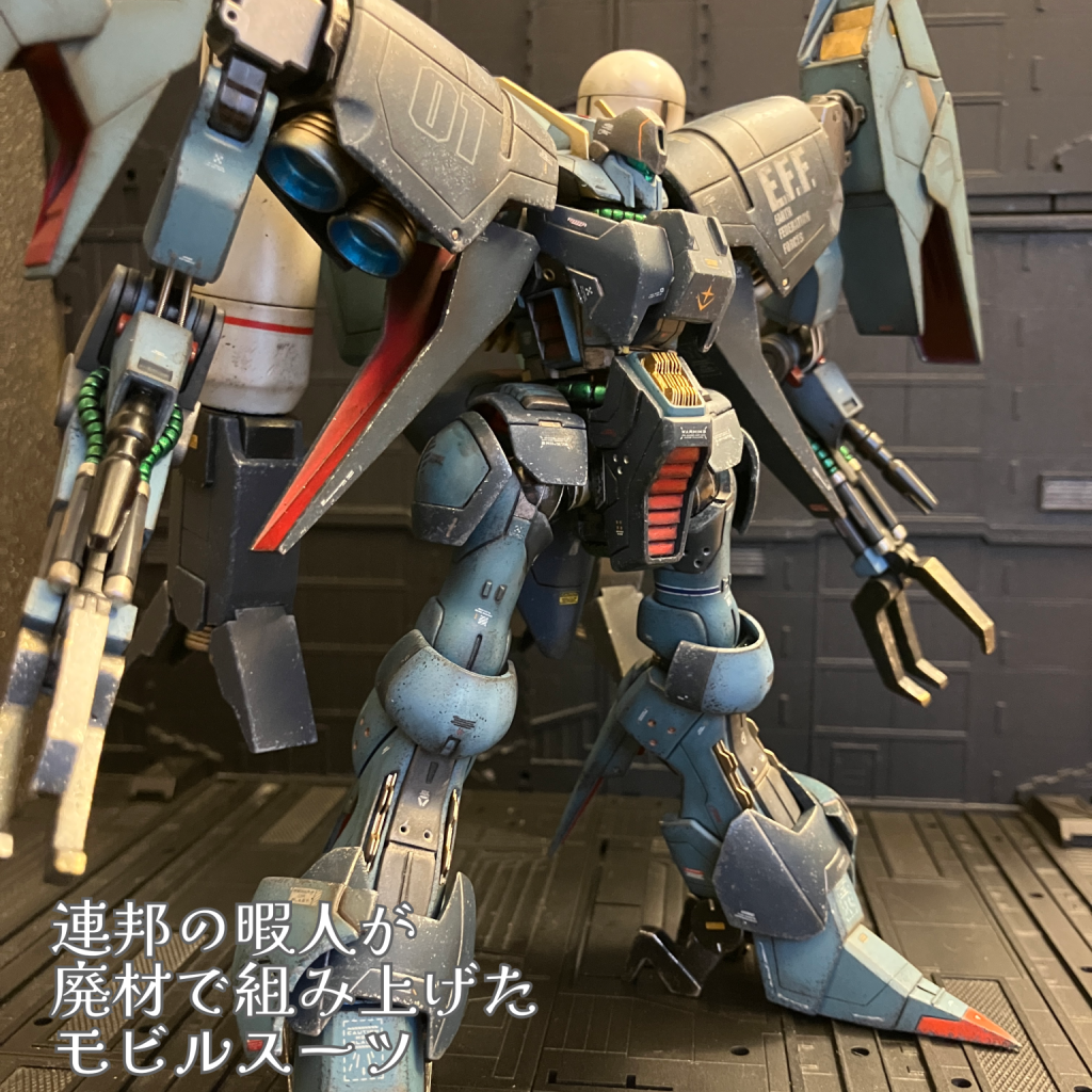 バイアラン・カスタム 1/144｜大根おろしさんのガンプラ作品