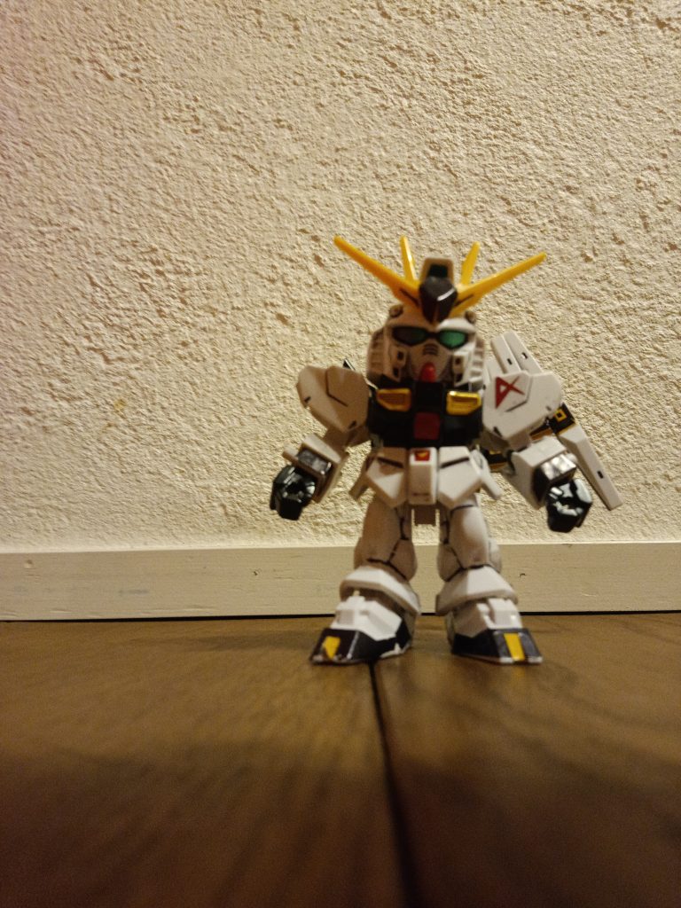 νガンダム前から墨入れしたのは今日です