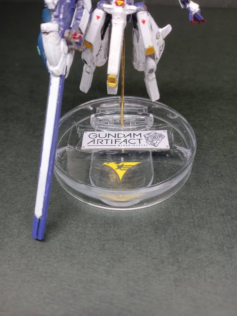 ティターンズの旗いれないとね。台座次はもっと凝ったものを作りたいな。