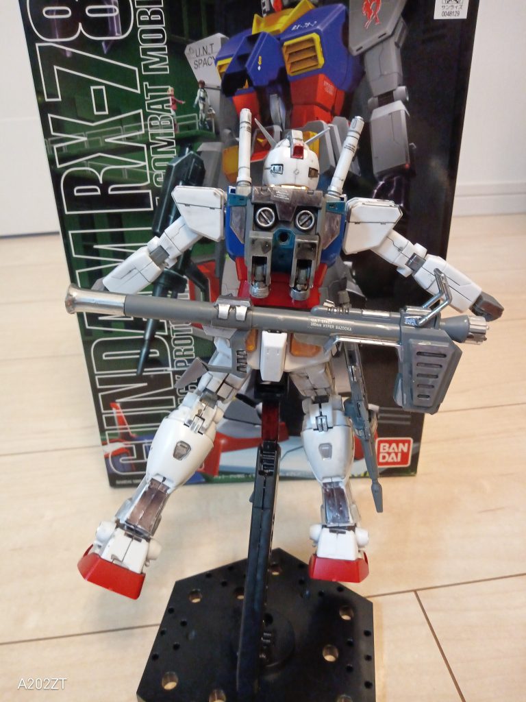 バズーカ、ビームライフル準備