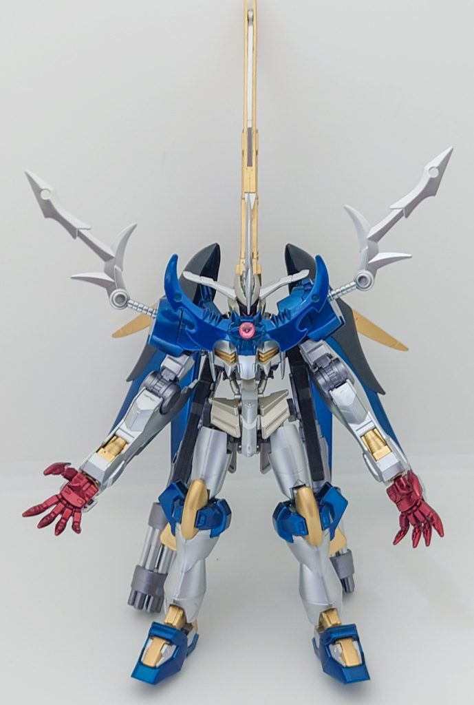 正面バルバトスルプスレクスの腕が異形さを際立たせていて気にいっております。