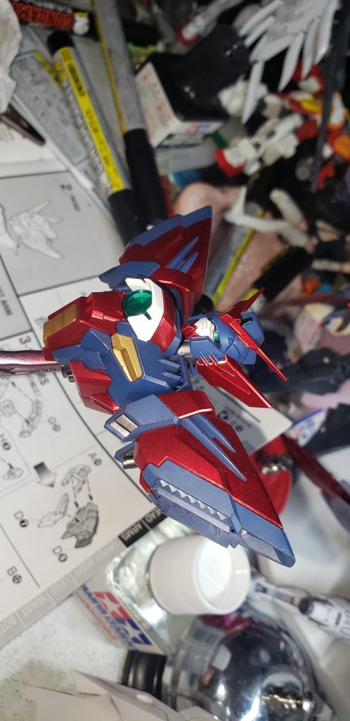 個人的にここ好きポイント！！目がきらん！！(　-`ω-)✧ フレーム部分をガンメタで塗るのにハマってるお年頃です