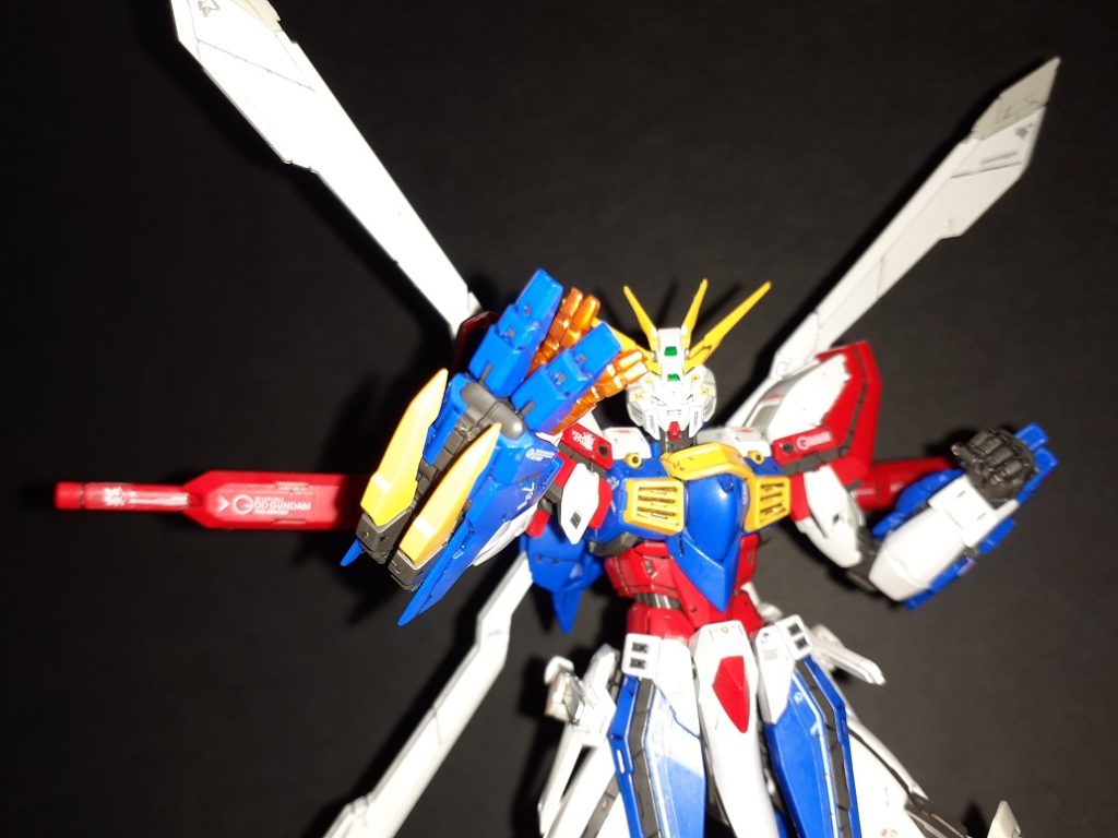 ゴッドフィンガーは専用ハンドパーツあり