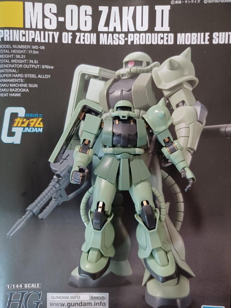 迷彩塗装前の状態。