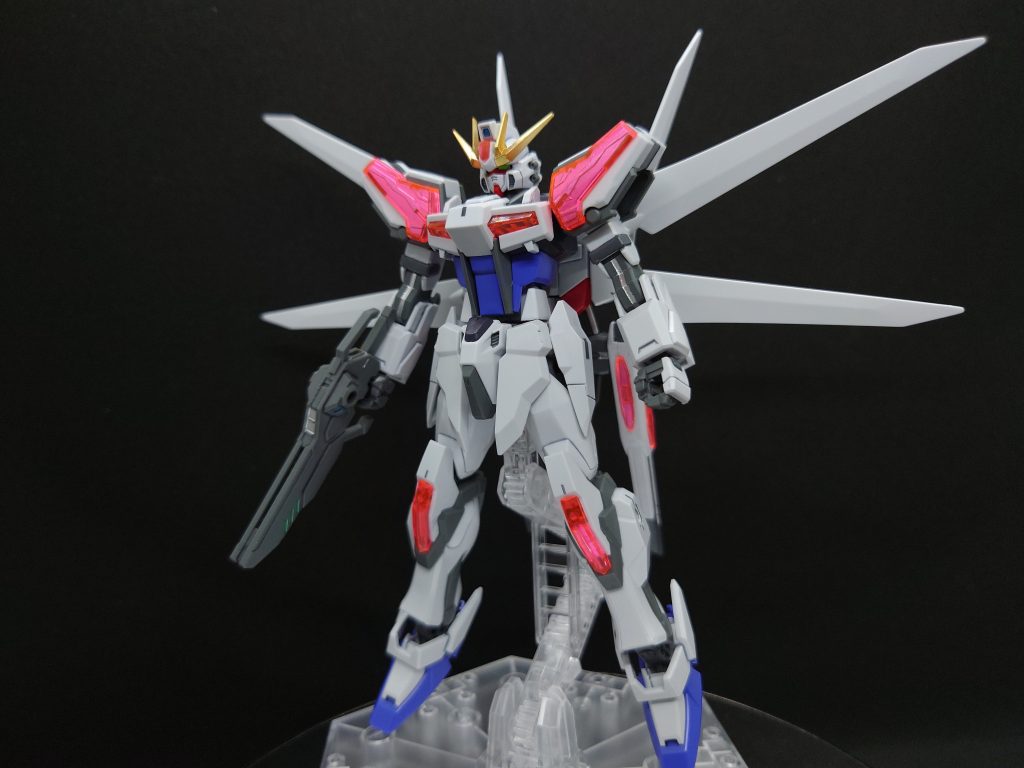 ギャラクシーブースターとユニバースブースターのパーツ挿したら自立できなくなる