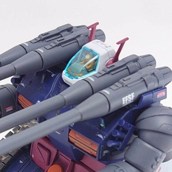 18作目:HGUC ガンタンク(改造:４砲身化)