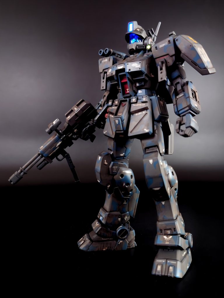 素人の自分が手を加える隙もないような密度の濃いディティールで素晴らしい仕上がりの良キット