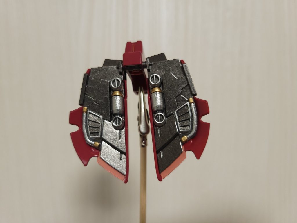 見えないところもなるべく塗り分けしました。