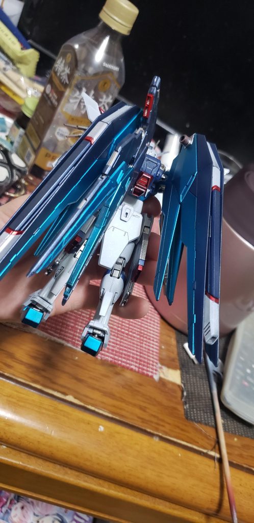 試しに1枚つけてみた この時の感想は正直んーー???って感じでしたwわんちゃん付けなくて良かった説?と不安になりつつこのまま突っ走りましたね