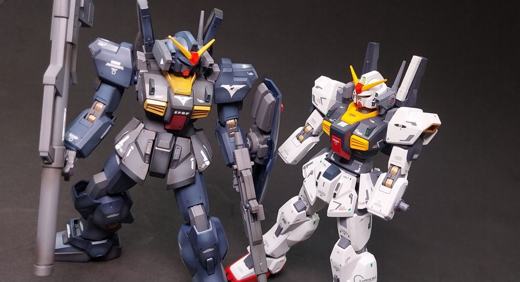 ガンダムMk-II（ティターンズ仕様）–4枚目/制作者：MF