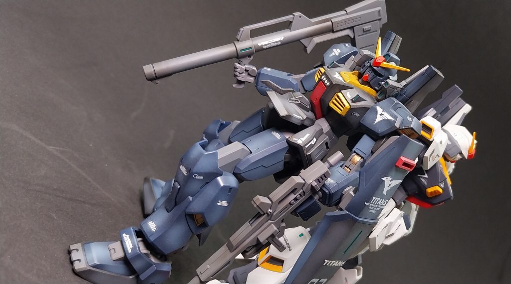 ガンダムMk-II（ティターンズ仕様）–5枚目/制作者：MF