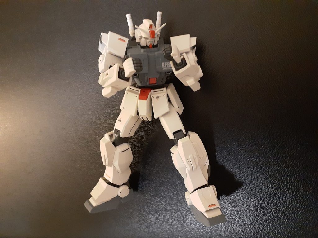 特務隊はＭＰ的な活動をするケースもあるため、破壊せずに無力化を可能とする剛腕仕様。ジムⅡやハイザックあたりまではなんとか素手でイケます。