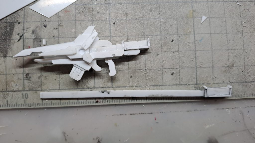 バスターライフルは川上修一先生の同人誌:INFINITY∞COLORSに掲載されたデザインを参考して自作しました。