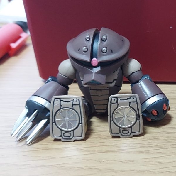 MSEアッガイ　部分塗装