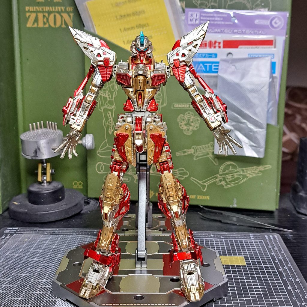 内部フレームも全部塗装してます。