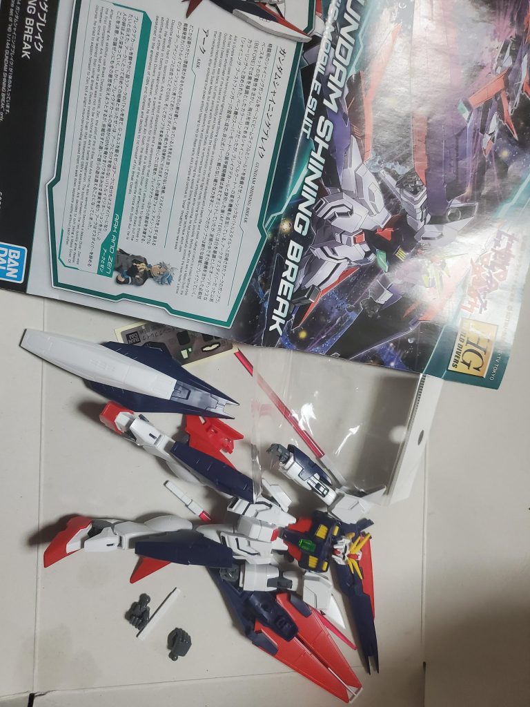 おなじみホビー◯フで購入のぱち組ジャンク品、腰アーマー等スミイレ？されてました