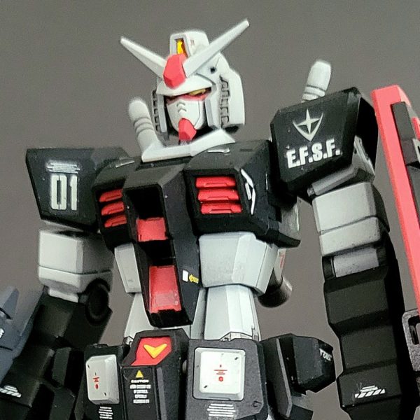 HG 1/144 RX-78-1 プロトタイプガンダム｜ランさんのガンプラ