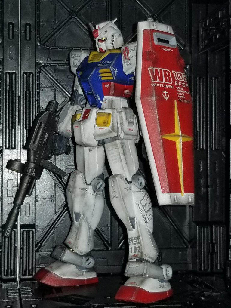 デカールはMGのものを使用してます。でかいフォント、大好きです(笑)