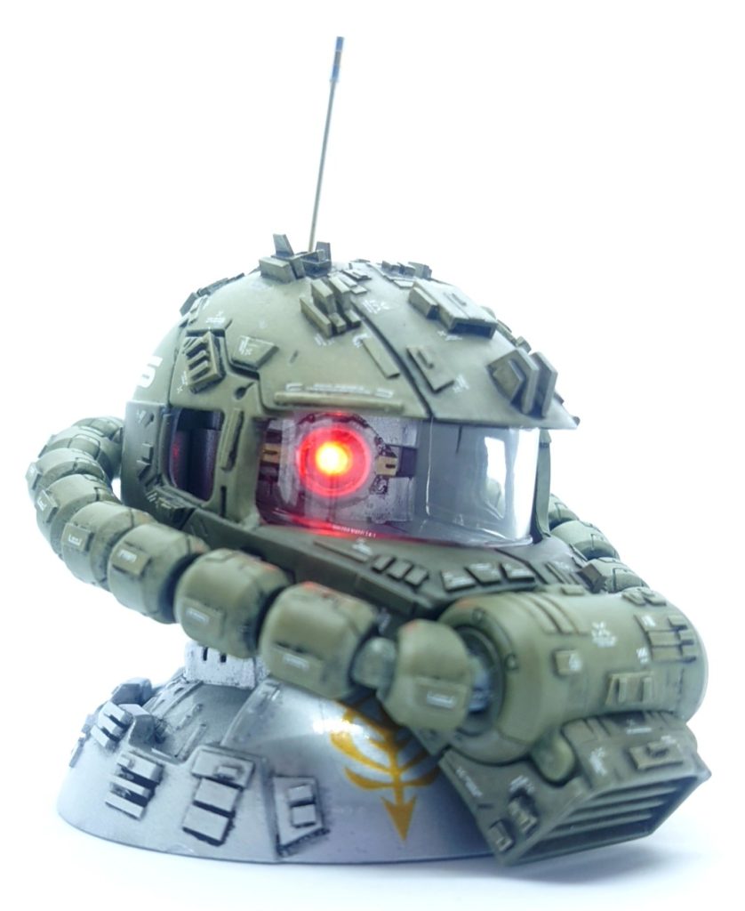 EXCEED MODEL ZAKU HEAD 10 高機動型ザクⅡ–9枚目/制作者:koikuma