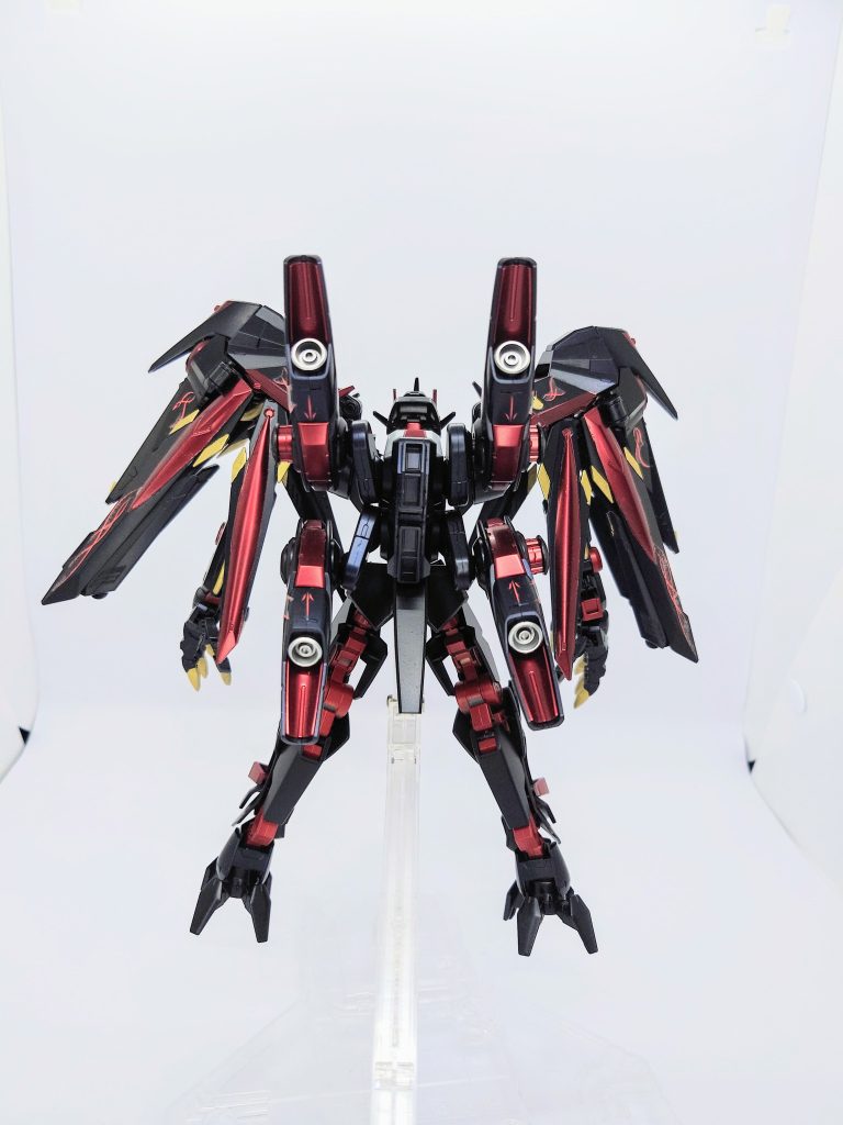 バックショットです。水星のエアリアルブースターを2連結にして取り付けました