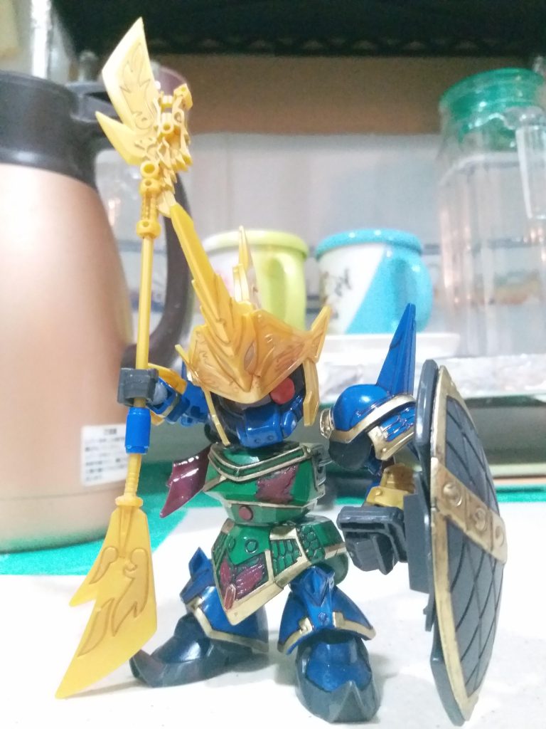 三国伝 張遼ゲルググ–2枚目/制作者：LUNLUN（邪道可動）