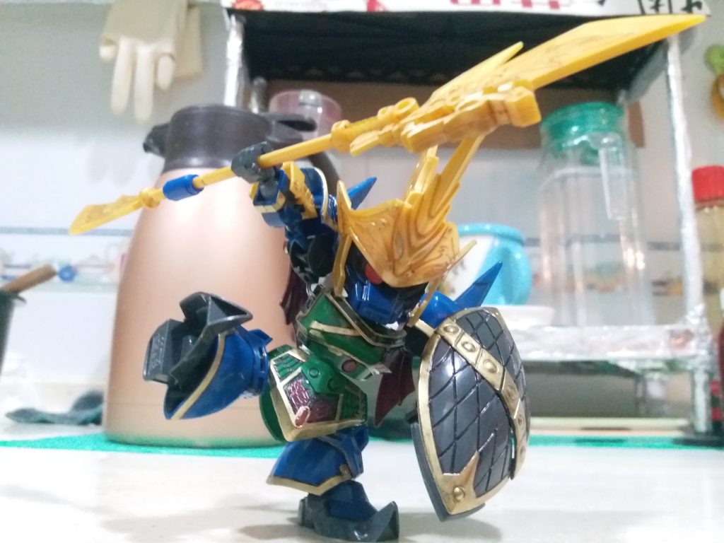 三国伝 張遼ゲルググ–3枚目/制作者：LUNLUN（邪道可動）