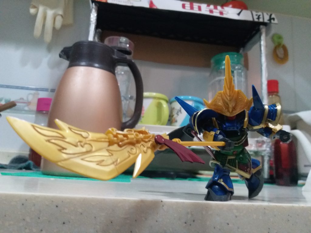 三国伝 張遼ゲルググ–4枚目/制作者：LUNLUN（邪道可動）