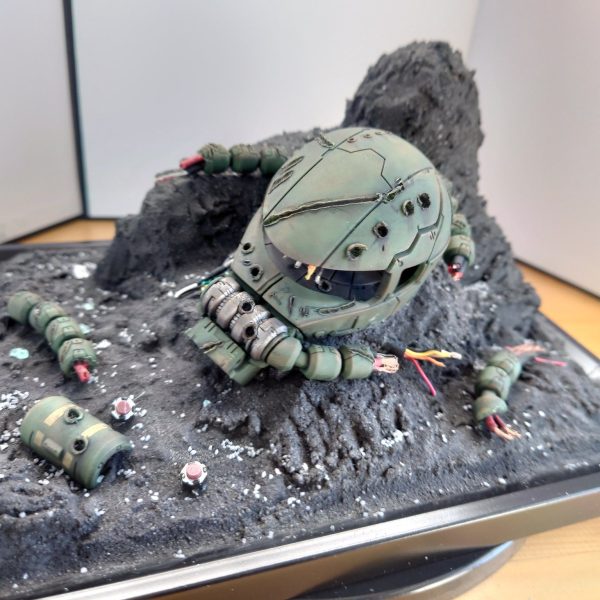 戦地の跡に残るもの。