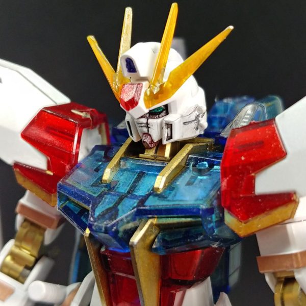 49　HG　ビルドストライクガンダム　ソリッドクリア