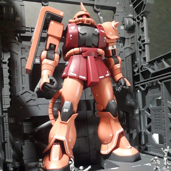 HG MS-06S シャア専用ザクⅡ｜bambiさんのガンプラ作品｜GUNSTA（ガンスタ）