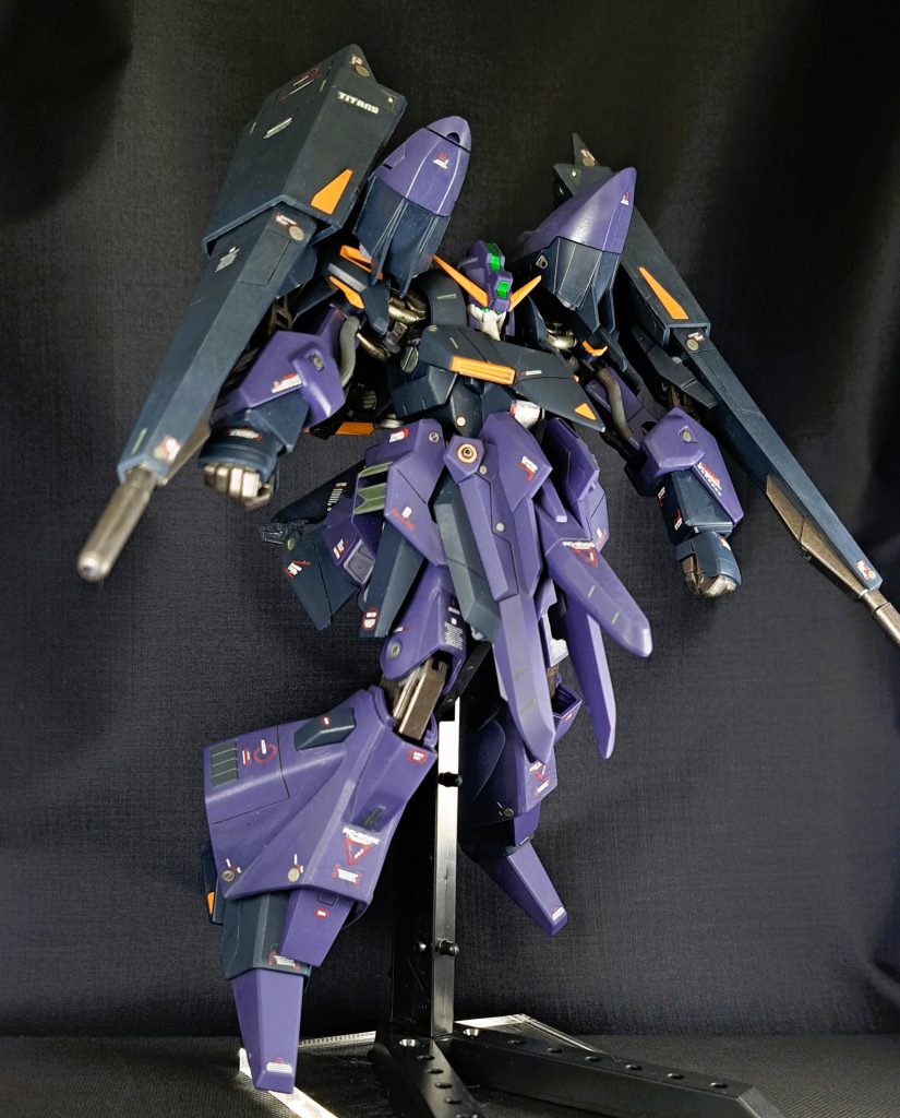 ということで、ギャプランTR-5[フライルー] (ティターンズ仕様)でした。次回作はもう少し早めに完成させられたらいいな。ご覧いただき、ありがとうございました！