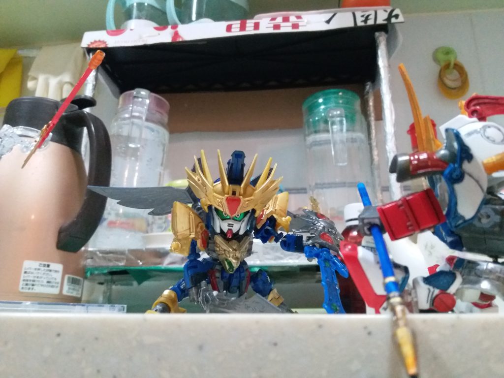 三国伝 曹丕ガンダム–4枚目/制作者：LUNLUN（邪道可動）