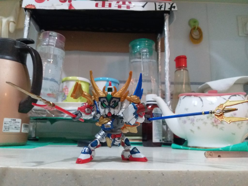 趙雲ガンダム–2枚目/制作者：LUNLUN（邪道可動）