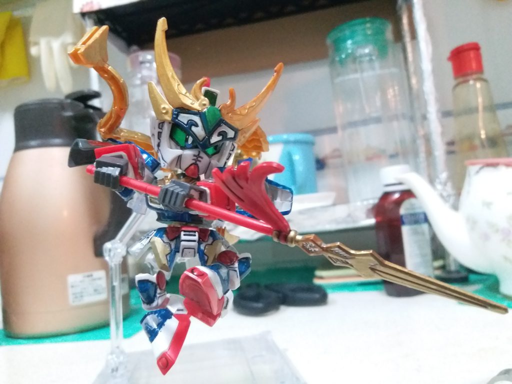 趙雲ガンダム–3枚目/制作者：LUNLUN（邪道可動）