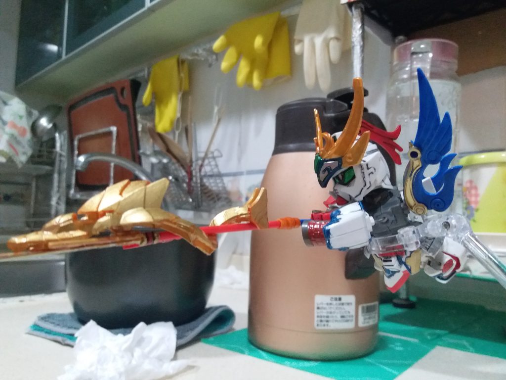 趙雲ガンダム–7枚目/制作者：LUNLUN（邪道可動）