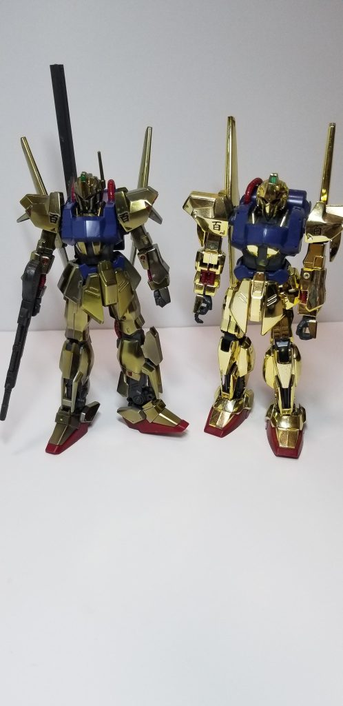 オリジナルと比較。色味は合っているのですが、輝度が段チです。スプーン試し吹きレベルの鏡面がコンパウンドで出せれば、オリジナルに近づけると思います。最後までご覧いただき、ありがとうございますm(_ _;)m