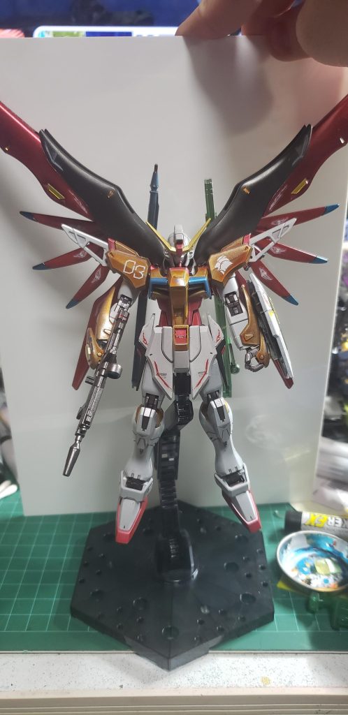 もろもろ済ませて完成!!塗りムラなど所々酷いですが結構ハイネになったのではないでしょうか!!