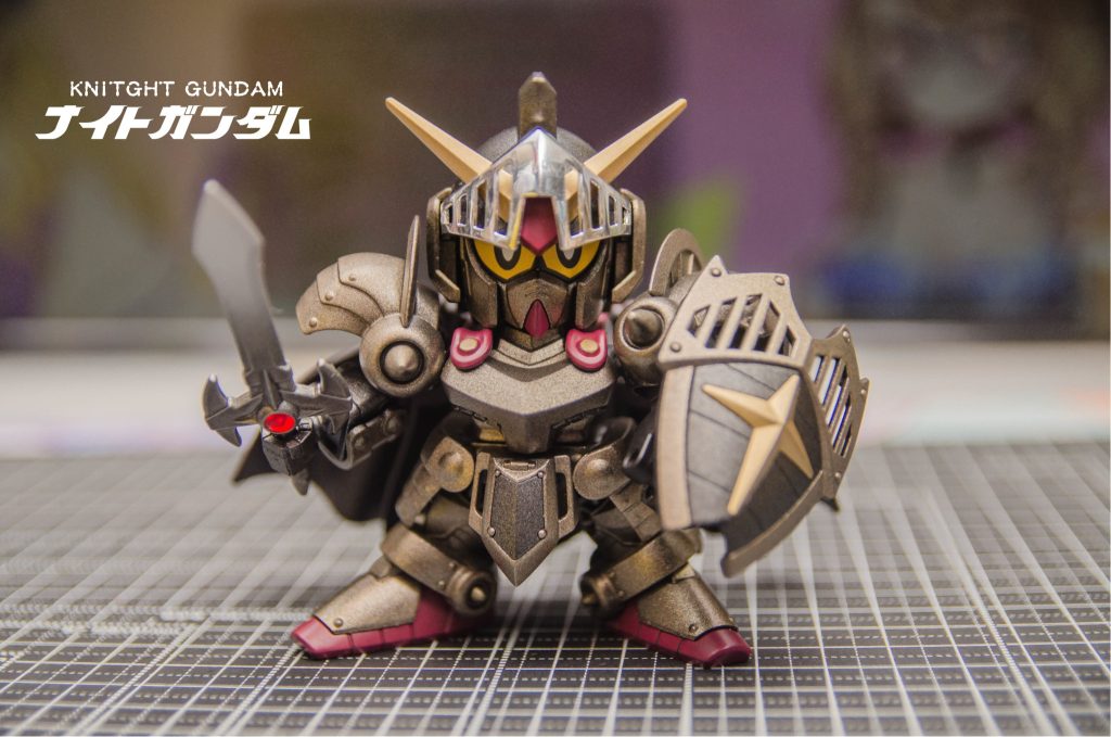 ナイトガンダム–2枚目/制作者：IKEZWORKS