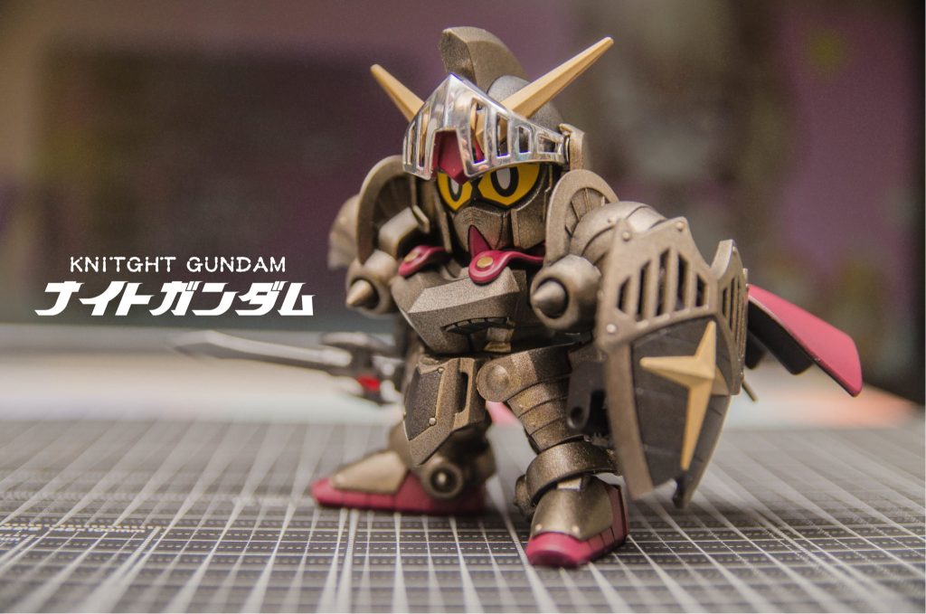 ナイトガンダム–3枚目/制作者：IKEZWORKS