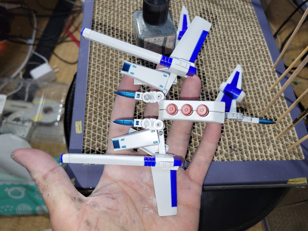 バックパックだけでも動きそう！(笑) 