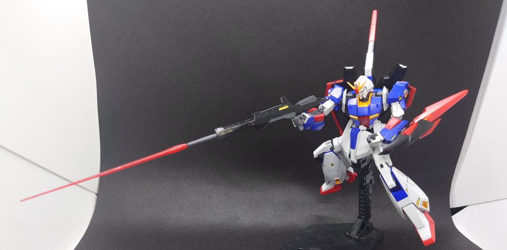 ビームサーベルつけると、長すぎですね🤣