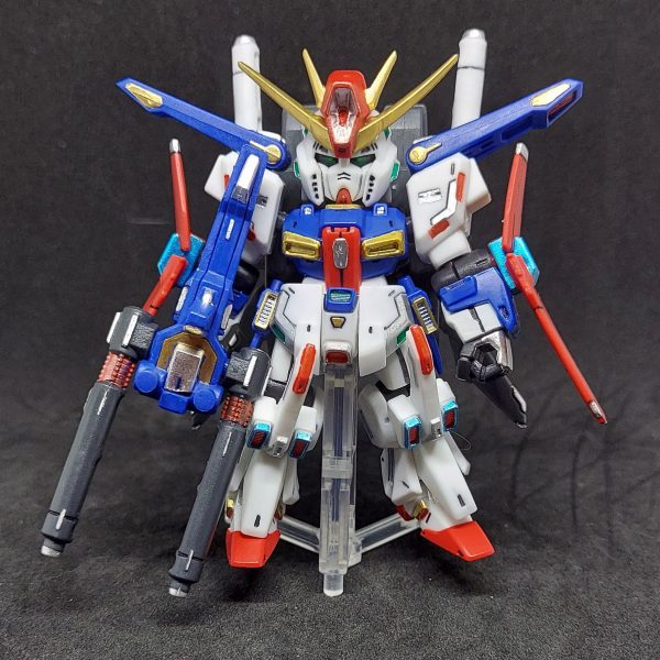 MSE:ZZガンダム　部分塗装